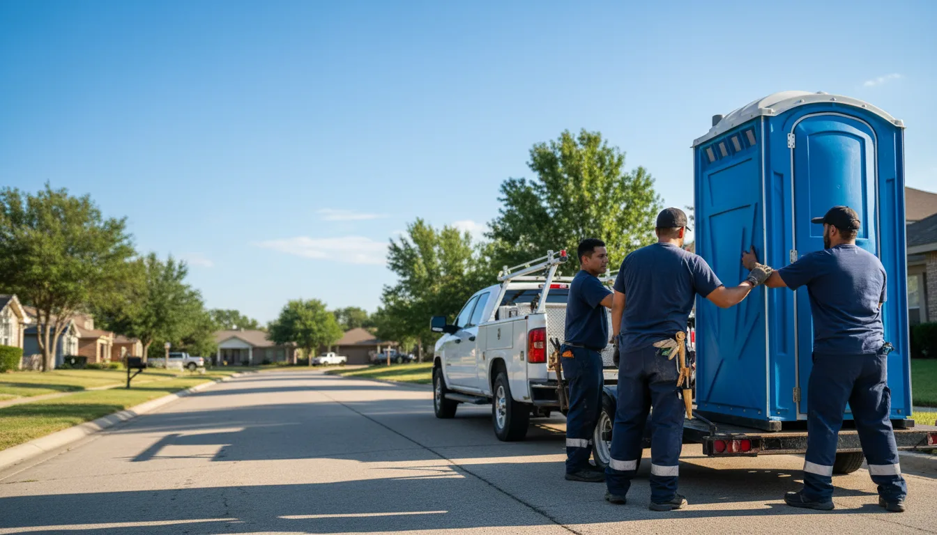 Portable Toilet Rental in New Ulm, MN near me
